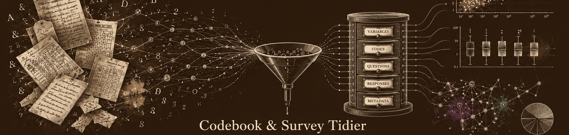 Codebook & Survey Tidier